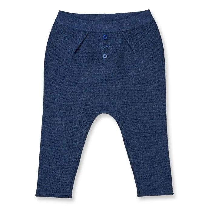 Sense Organics Pablo Knitted Baby Legging navy