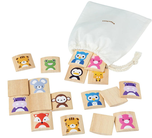 Plan Toys Tiermemo Holzspielzeug