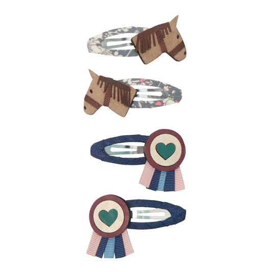 Mimi & Lula Pony Clips, Haarspangen, Pferde