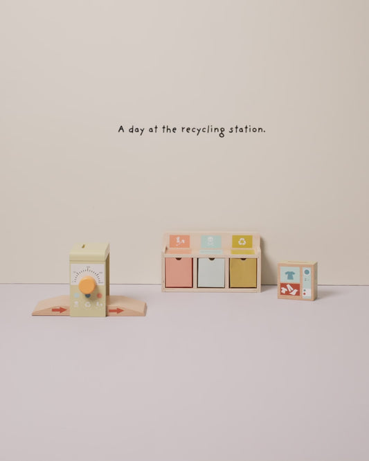 Kids Concept Recyclingstation Aiden, Wertstoffhof