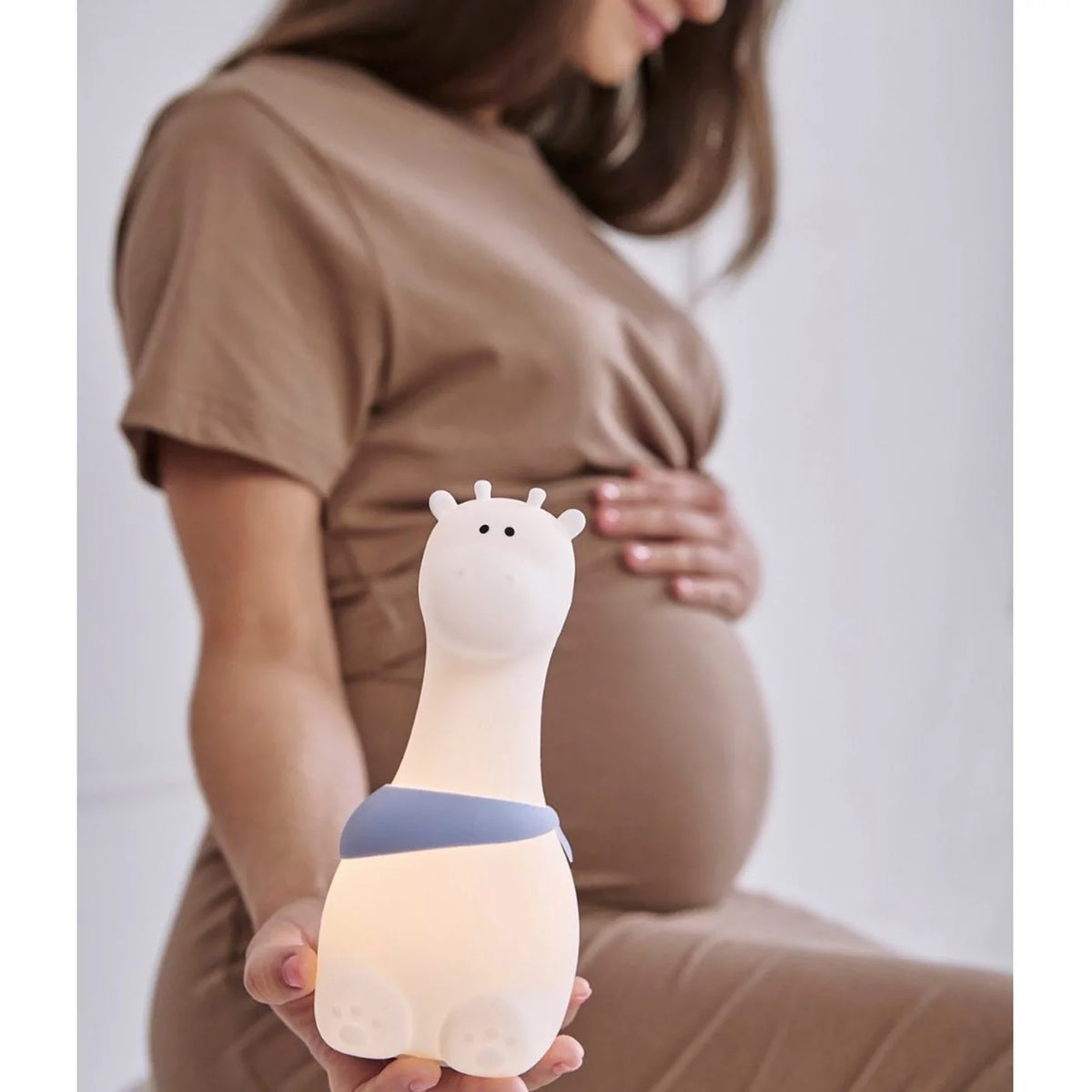 Rabbit & Friends Nachtlicht, Giraffe weiß, Soft Night Light, stehend