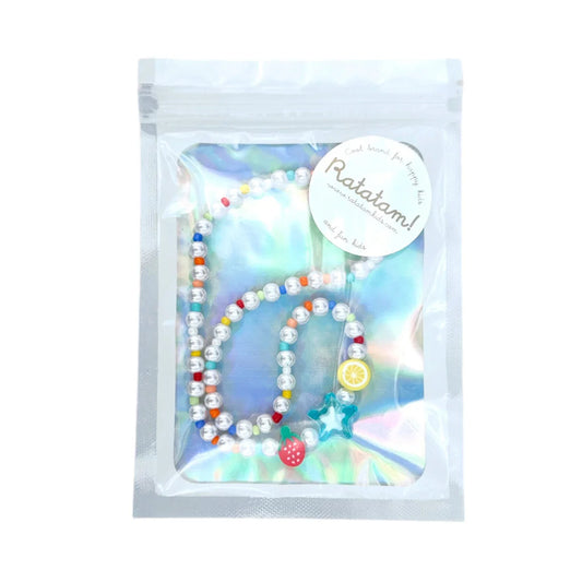 Ratatam Kette weiß tutti frutti