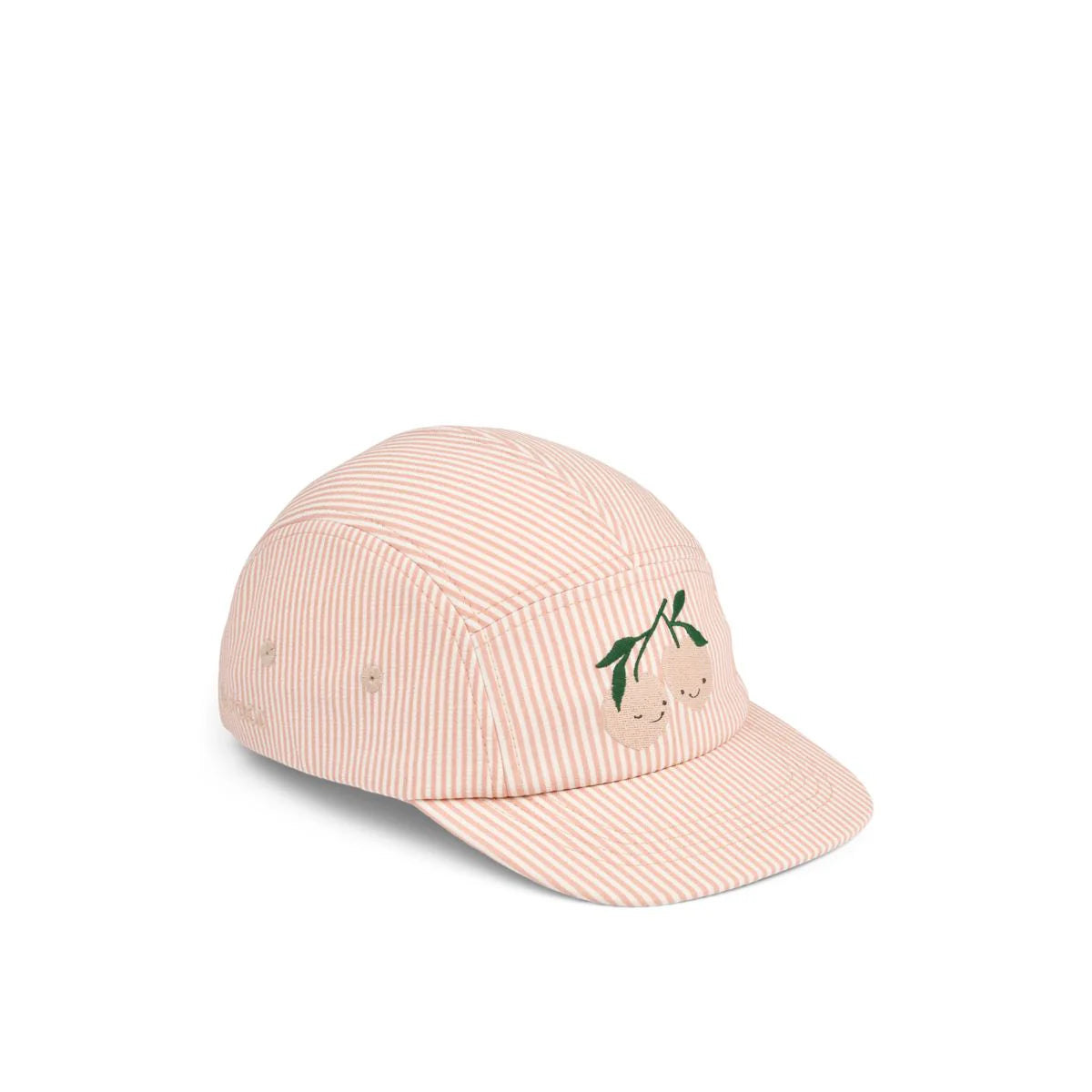 Liewood Rory Seersucker Cap, Basecap, Stripe Pale tuscany / Creme de la Creme