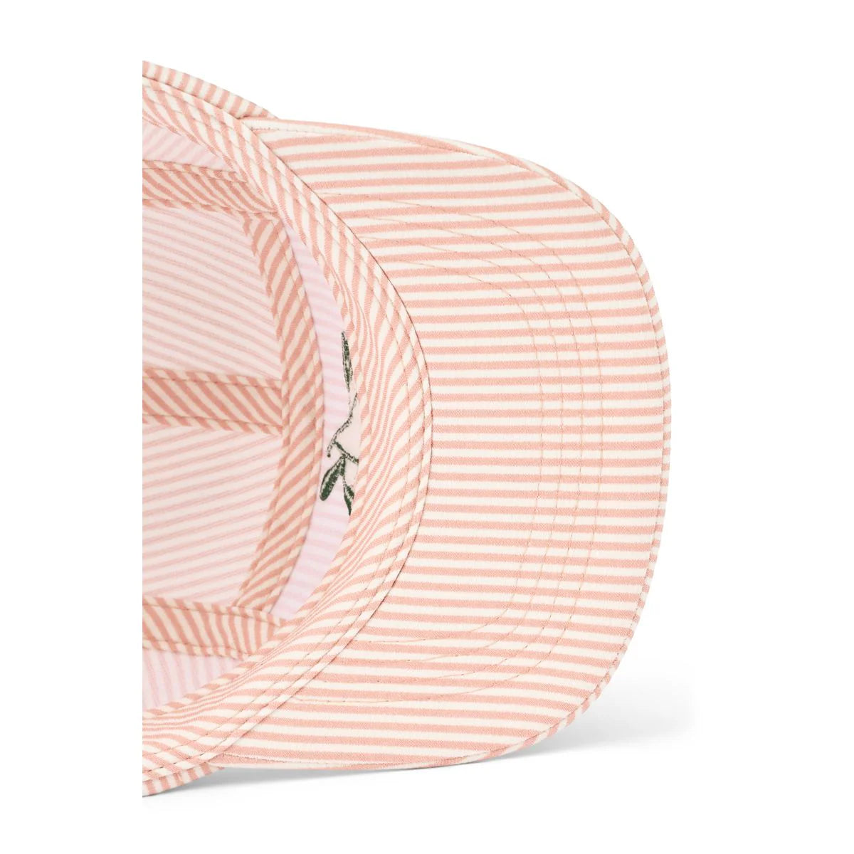 Liewood Rory Seersucker Cap, Basecap, Stripe Pale tuscany / Creme de la Creme