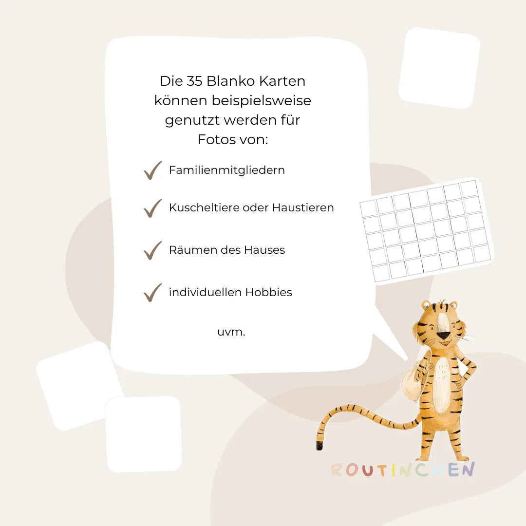 Routinchen Routineplaner inkl. Symbole Weltall