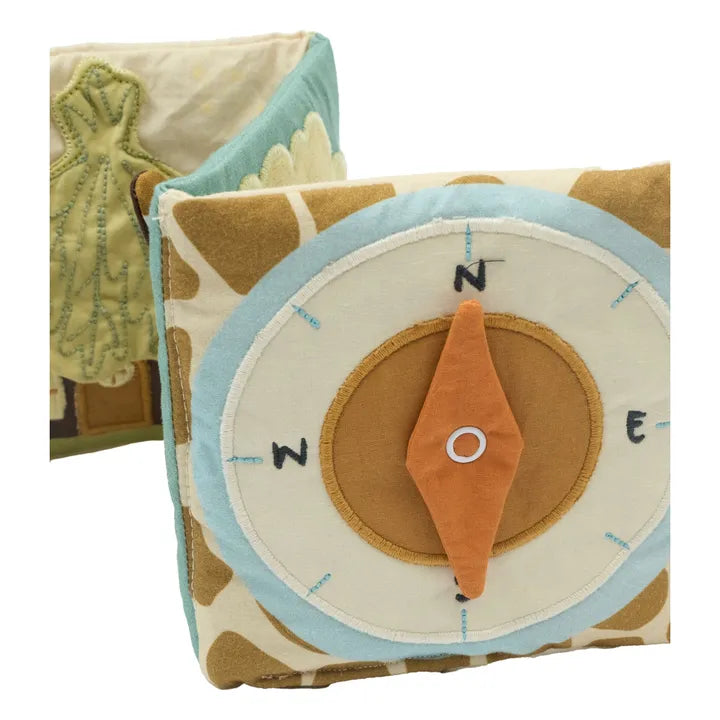 Fabelab Stoffbuch, Safari, Fabric Book