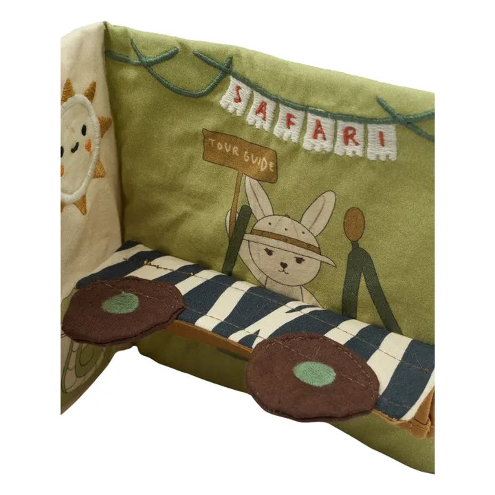 Fabelab Stoffbuch, Safari, Fabric Book