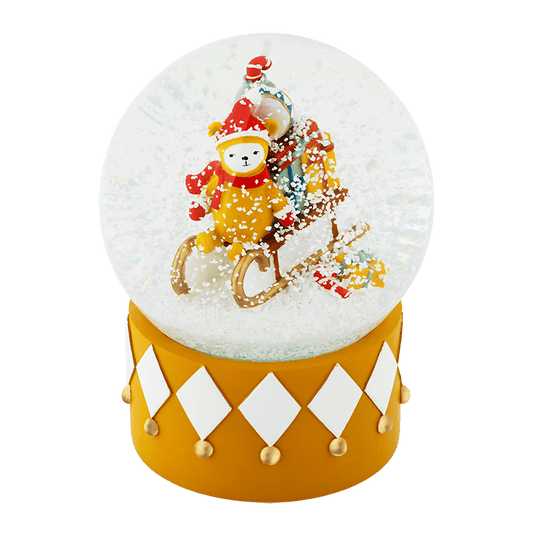 Fabelab Schneekugel- Bobs Schlittenfahrt