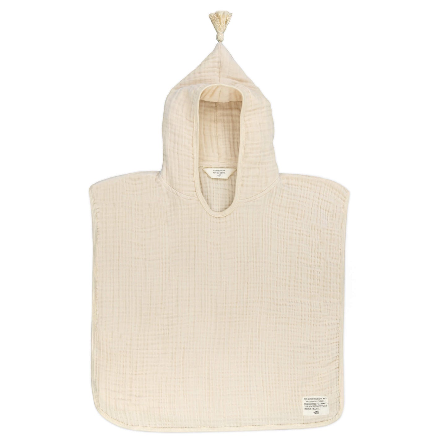 Baby Bello Poncho Sandshell 12 - 36 Monate (80-98cm)