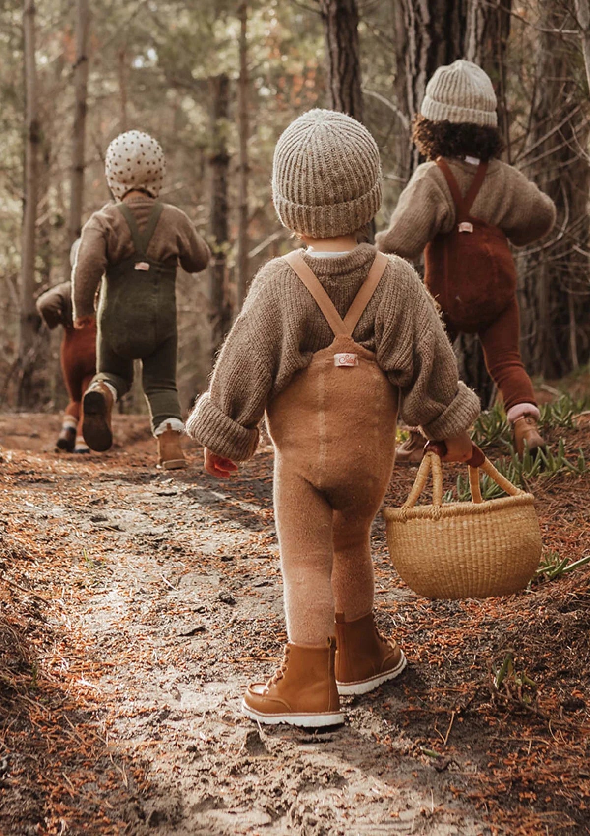 Silly Silas Strumpfhose Teddy light brown