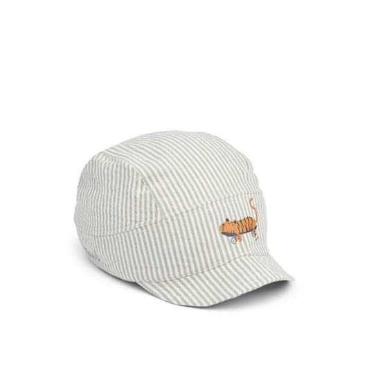 Liewood Theon, Mütze, Soft Seersucker Cap, Peppermint / Sandy