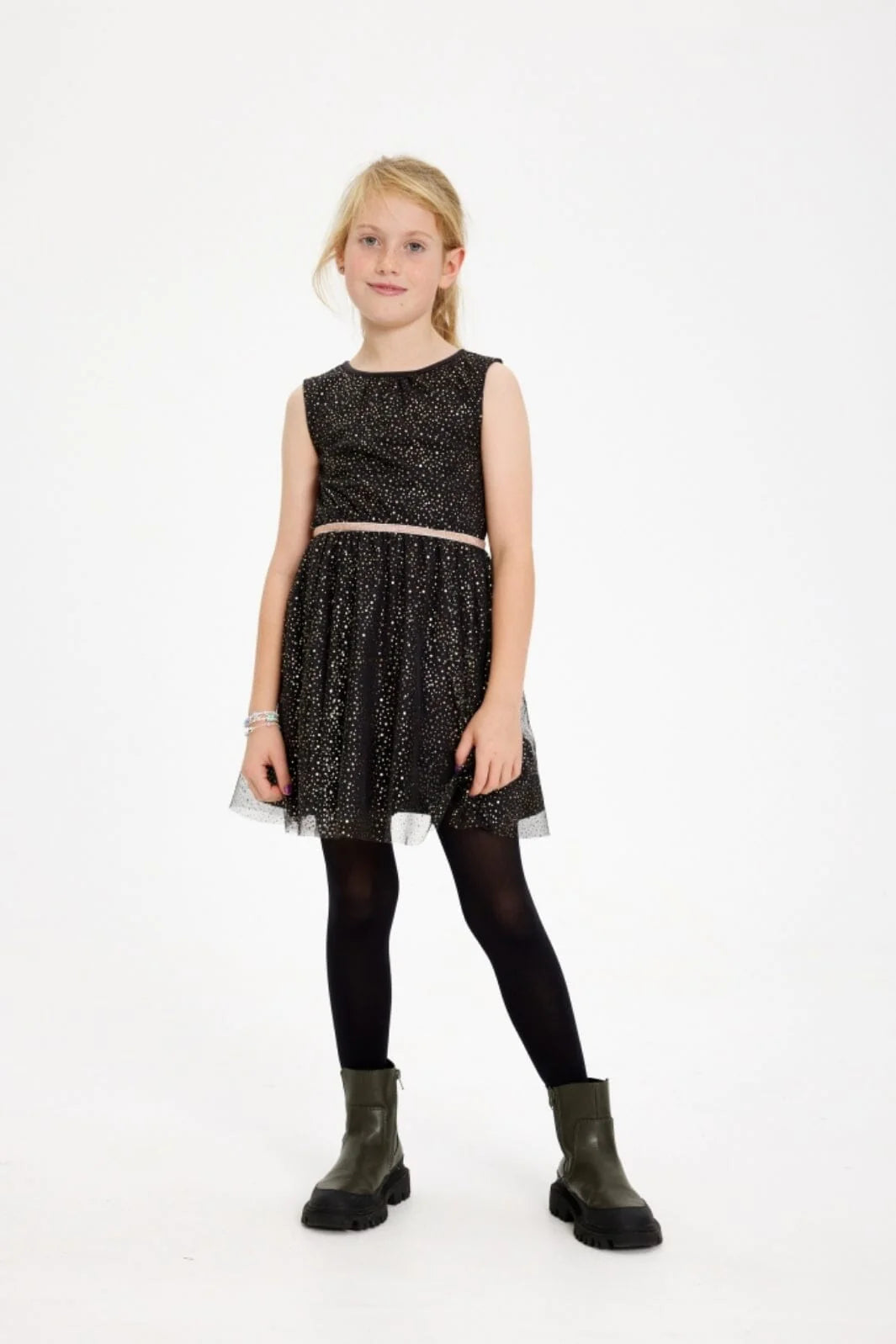 The New Tnanna Kleid Phantom schwarz gold