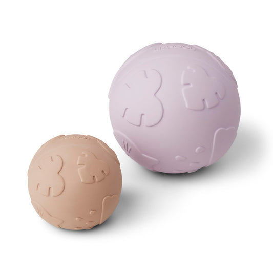 Liewood Thea Baby Ball 2-Pack classic light lavender rose mix