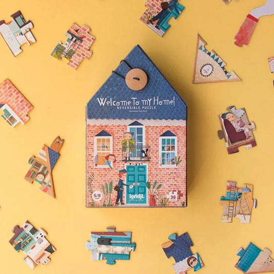 Londji Welcome to my Home, Reversible Puzzle