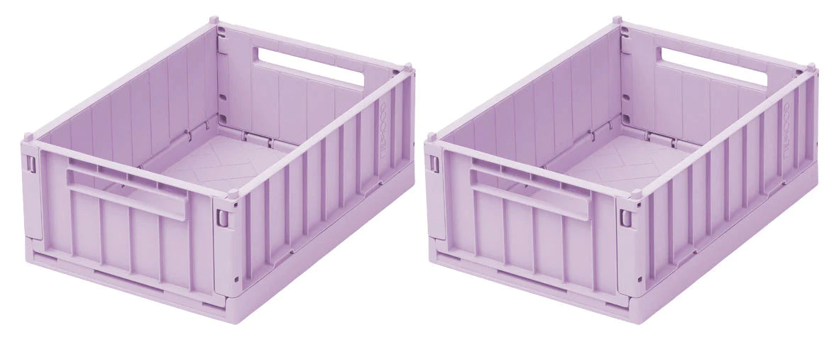 Liewood Weston Storage Box S 2er-Pack Light Lavender