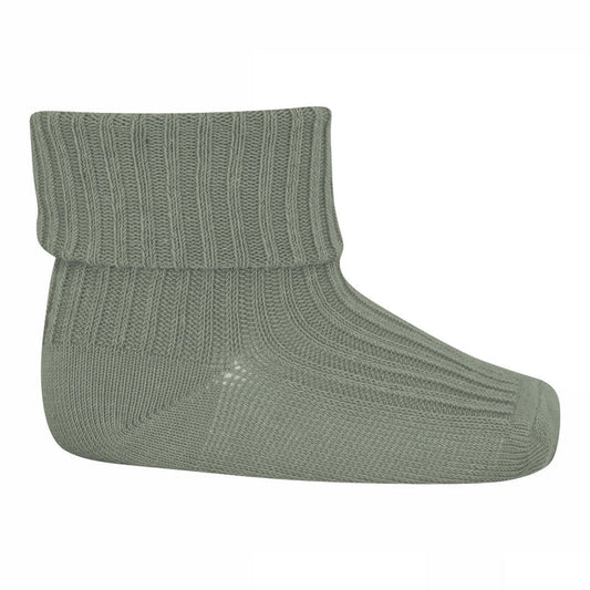 MP Denmark Wool Rib Babysocks, Socken, lilly pad, 10 589 115