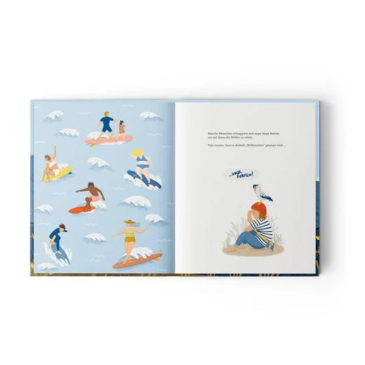 Yuki und die Wellen, Kinderbuch, Jupitermond