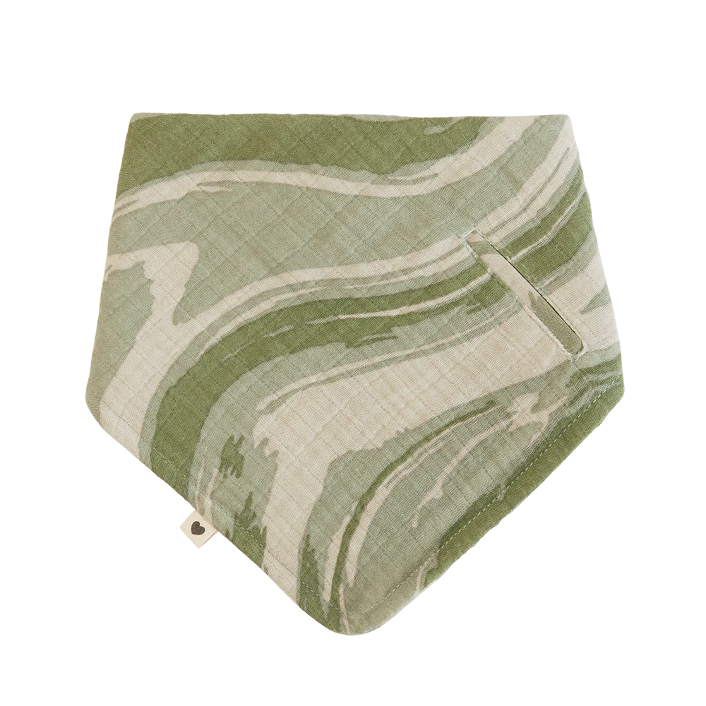 BIBS Bandana Lätzchen - Batik Camo Green
