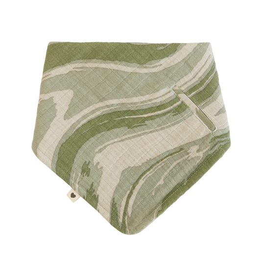 BIBS Bandana Lätzchen - Batik Camo Green