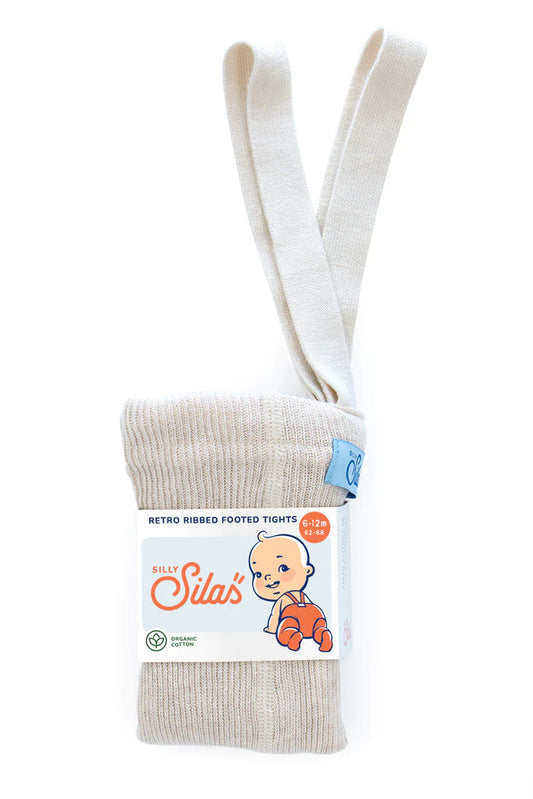 Silly Silas Strumpfhose aus Baumwolle (GOTS) cream blend