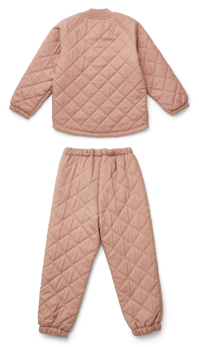 Liewood Bowen Thermo Set dark rose