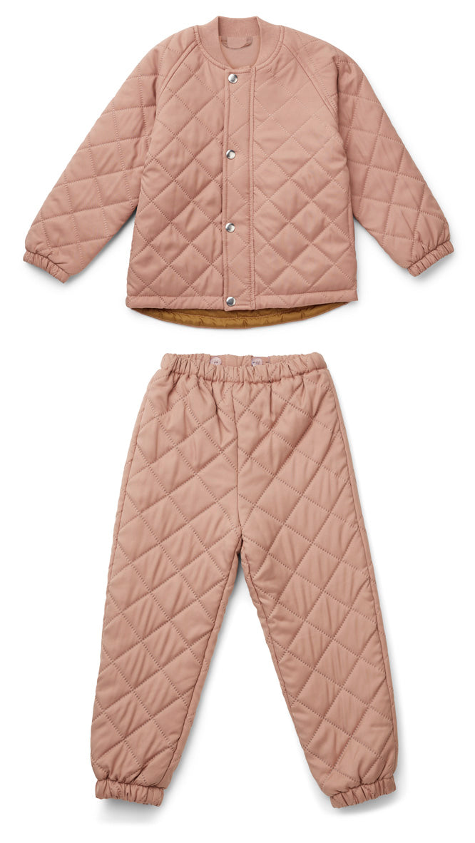 Liewood Bowen Thermo Set dark rose