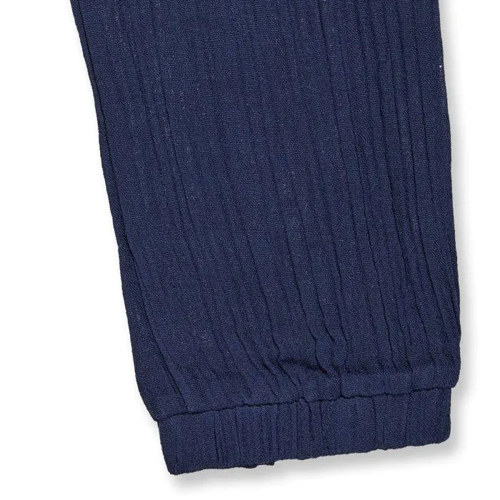 Sense Organics Loki Baby Hose navy Musselin