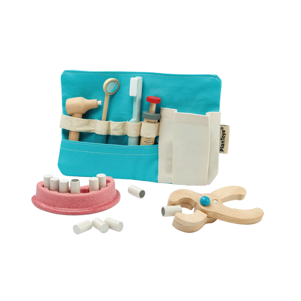 Plan Toys Holzspielzeug Zahnarzt Set