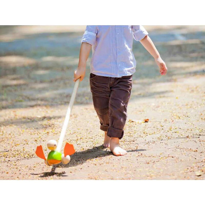 Plan Toys Schiebeente Holzspielzeug