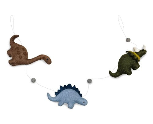 Gamcha Girlande Dinosaurier