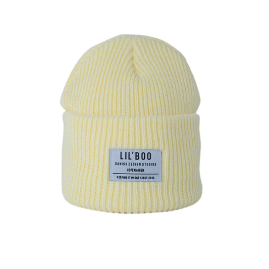 Lil' Boo Hygge Beanie, hellgelb