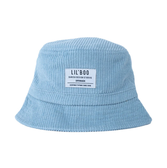 Lil' Boo Corduroy Bucket Hat, hellblau