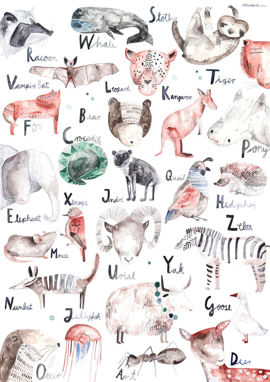 Gretas Schwester Poster ABC Englisch
