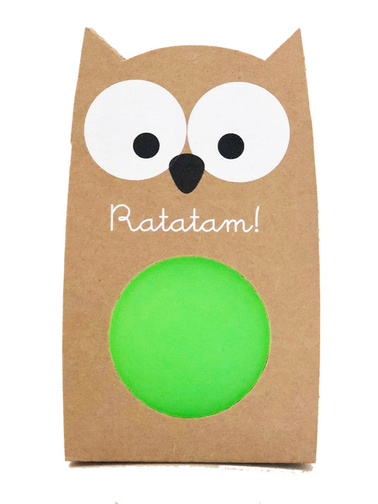 Ratatam! Flummi Eule neongrün, BRH
