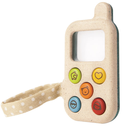 Plan Toys Mein erstes Telefon Holzspielzeug