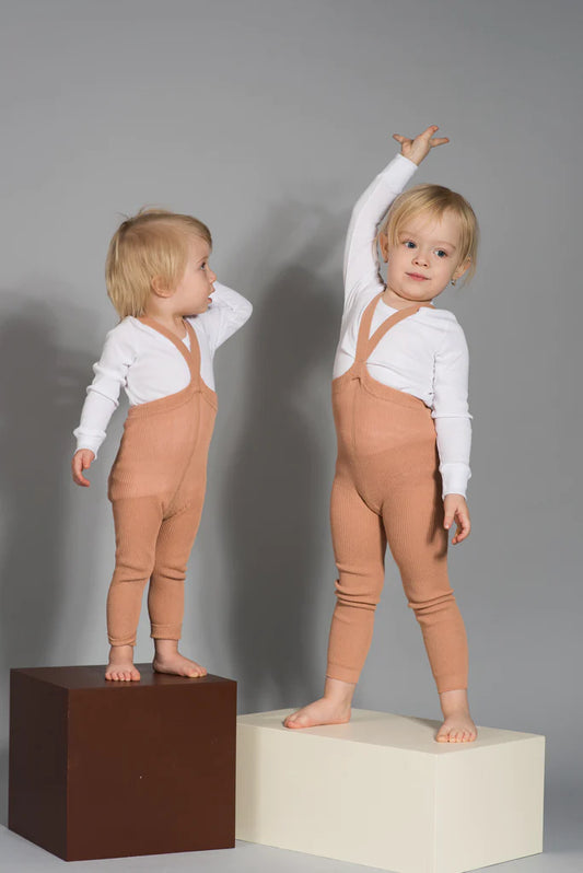 Silly Silas Leggings aus Baumwolle (GOTS) Light Brown