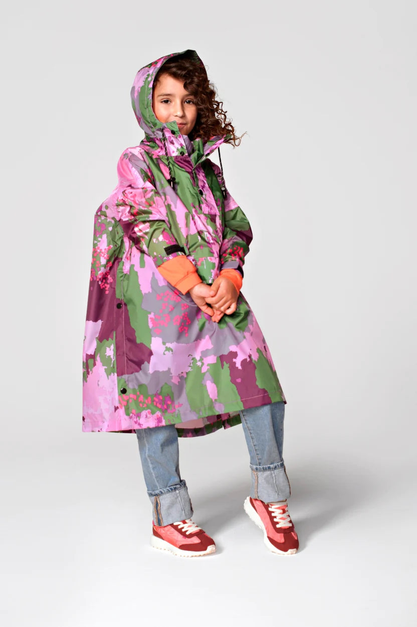 Rainkiss Regenponcho Spring Camo