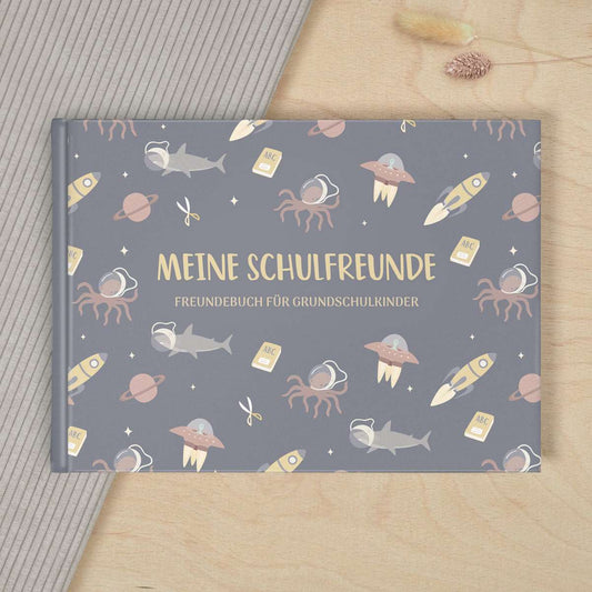 Mintkind Freundebuch für Grundschüler Weltraum