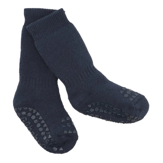 GoBabyGo Rutschfeste Socken aus Baumwolle navy blue
