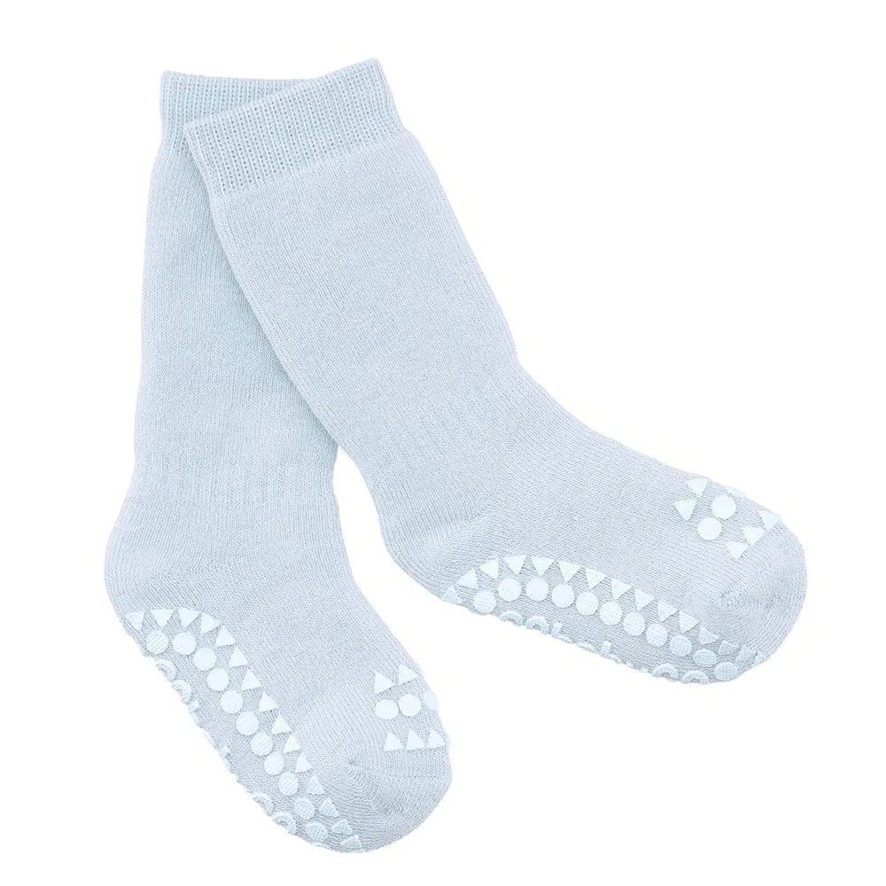 GoBabyGo Rutschfeste Socken aus Baumwolle sky blue