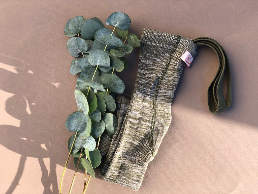 Silly Silas Leggings aus Baumwolle (GOTS) Creamy Olive