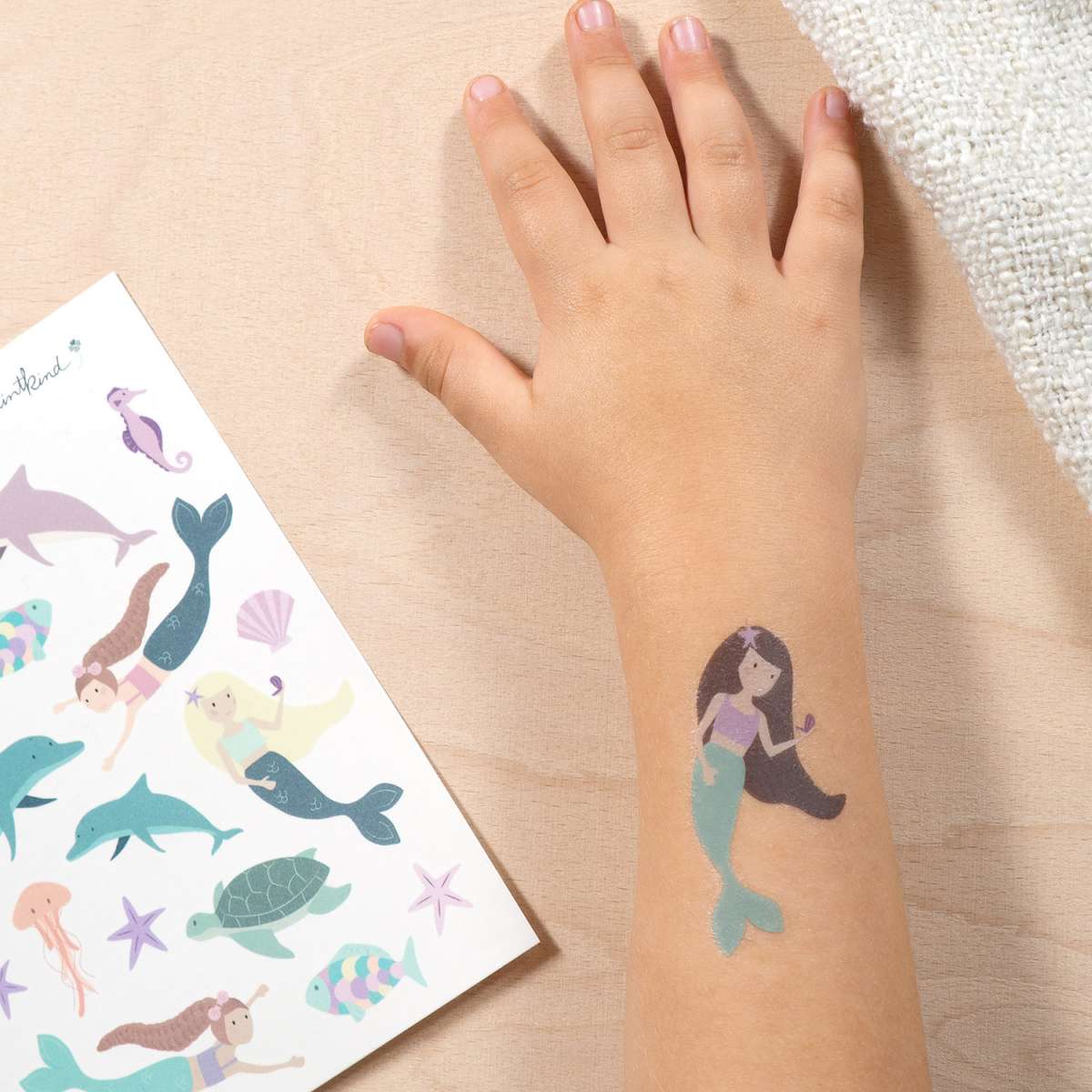 Mintkind Tattoos Meerjungfrau