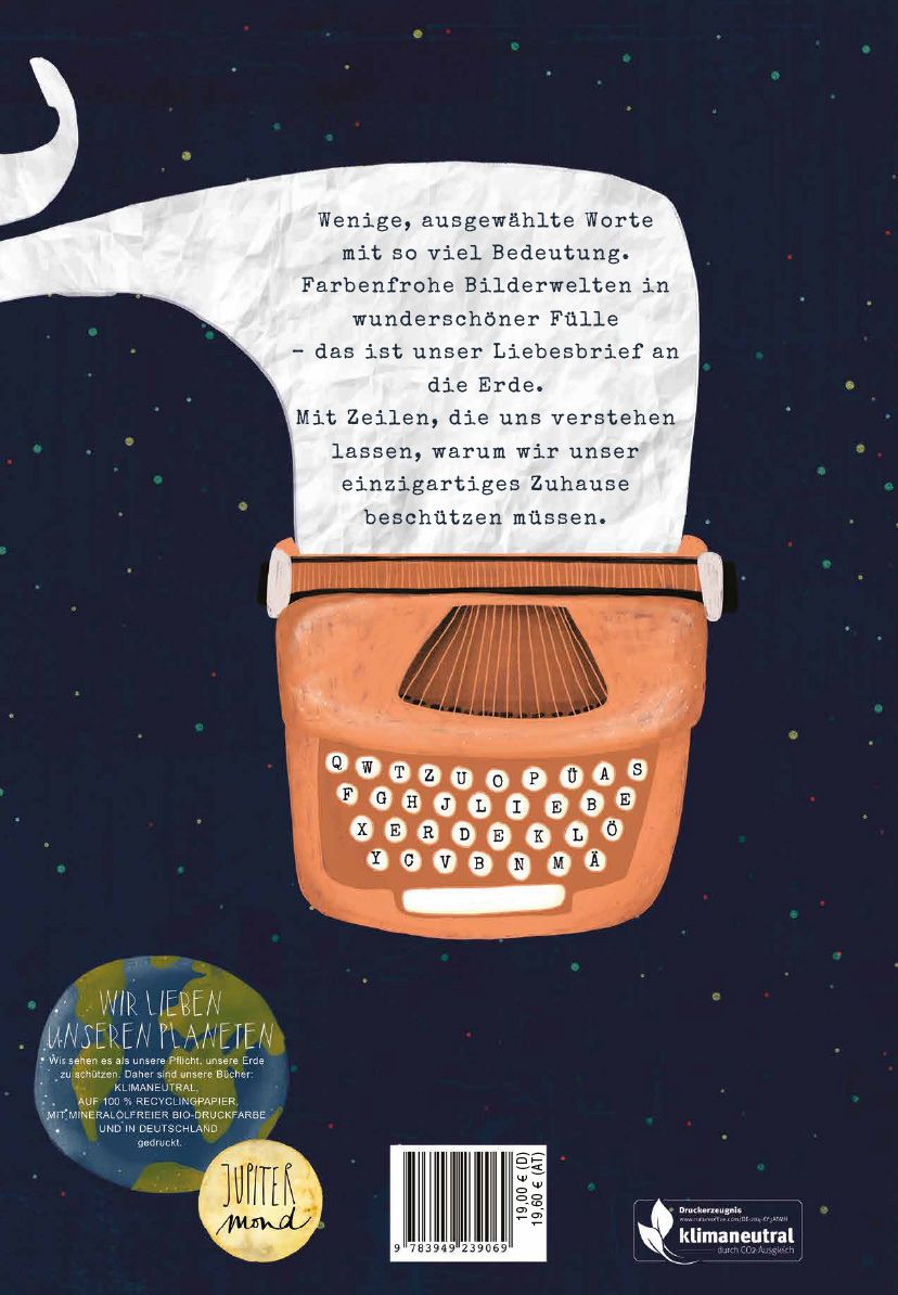 Liebesbrief an unsere Erde, Kinderbuch, Schneck
