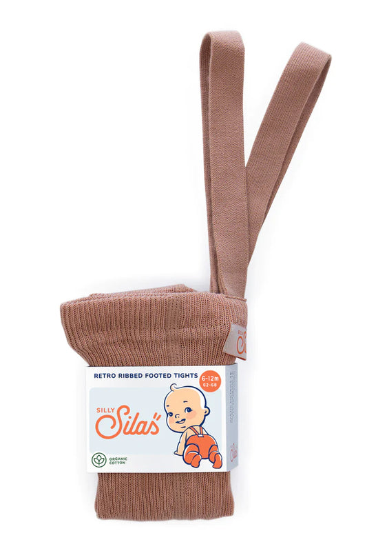 Silly Silas Strumpfhose aus Baumwolle (GOTS) light brown