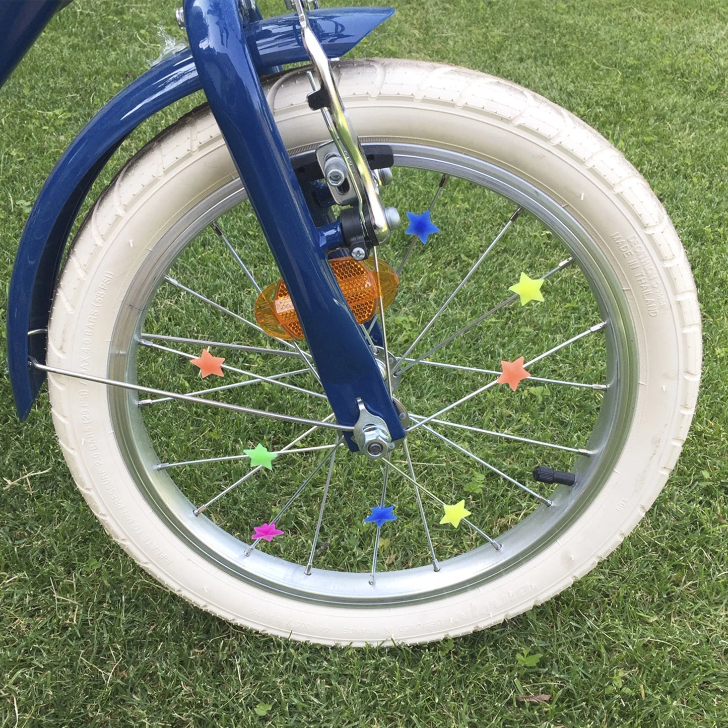 Ratatam! Fahrrad-Speichen-Clips Sterne bunt