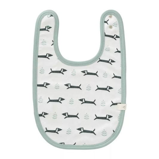 Fresk Bib Lätzchen Dachsy white green