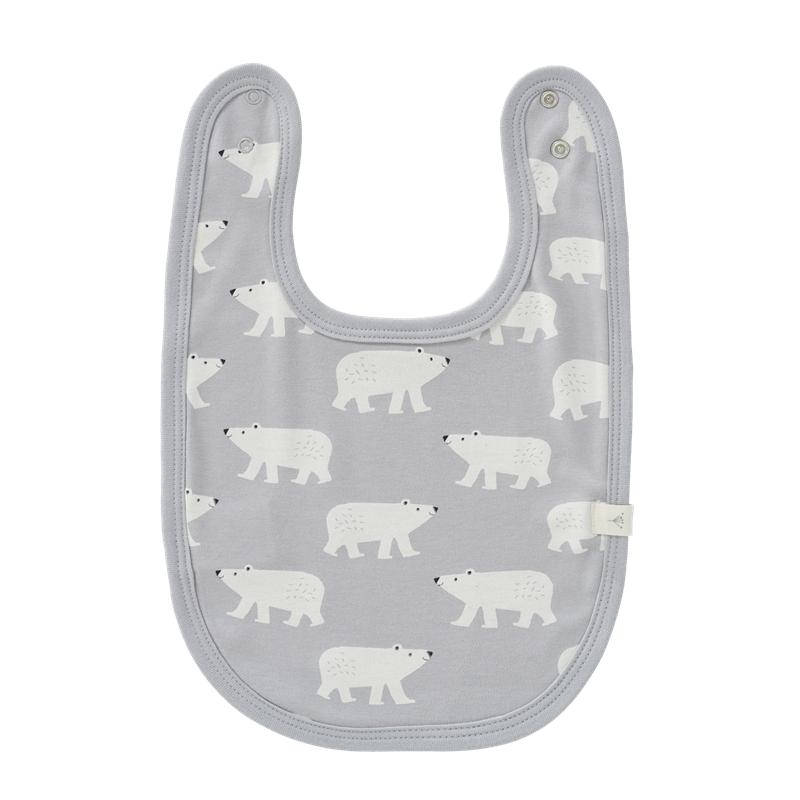 Fresk Bib Lätzchen Polar Bear blue