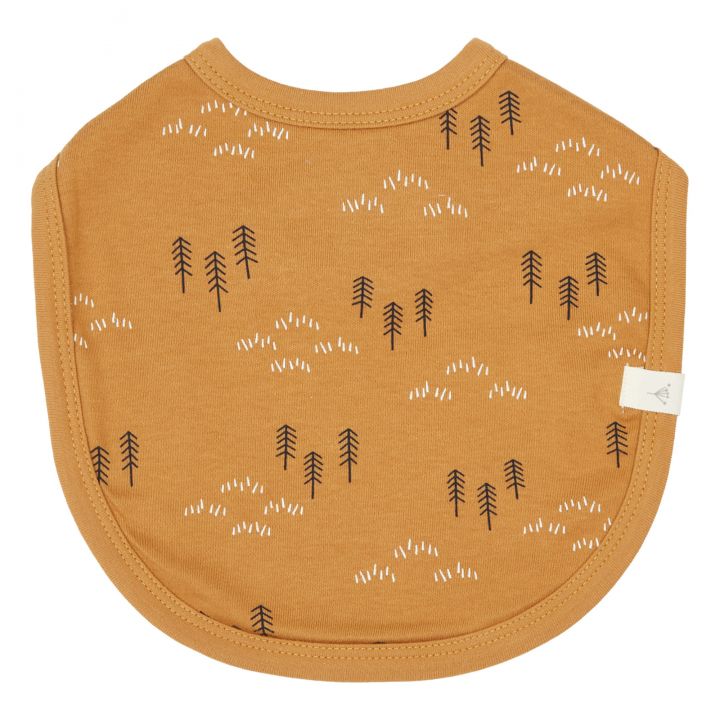 Fresk Bib Lätzchen woods spruce yellow