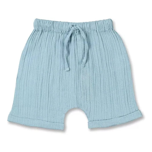 Sense Organics Baby Shorts Charlie dusty blue