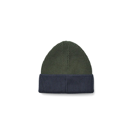 Liewood Ezra Beanie Strickmütze grün - blau Hunter green